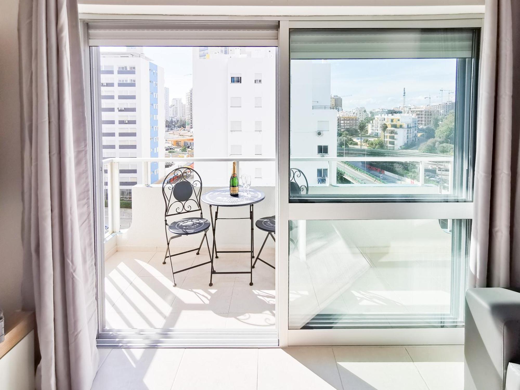 Apartment Panorama Rocha Capri Portimao Luaran gambar