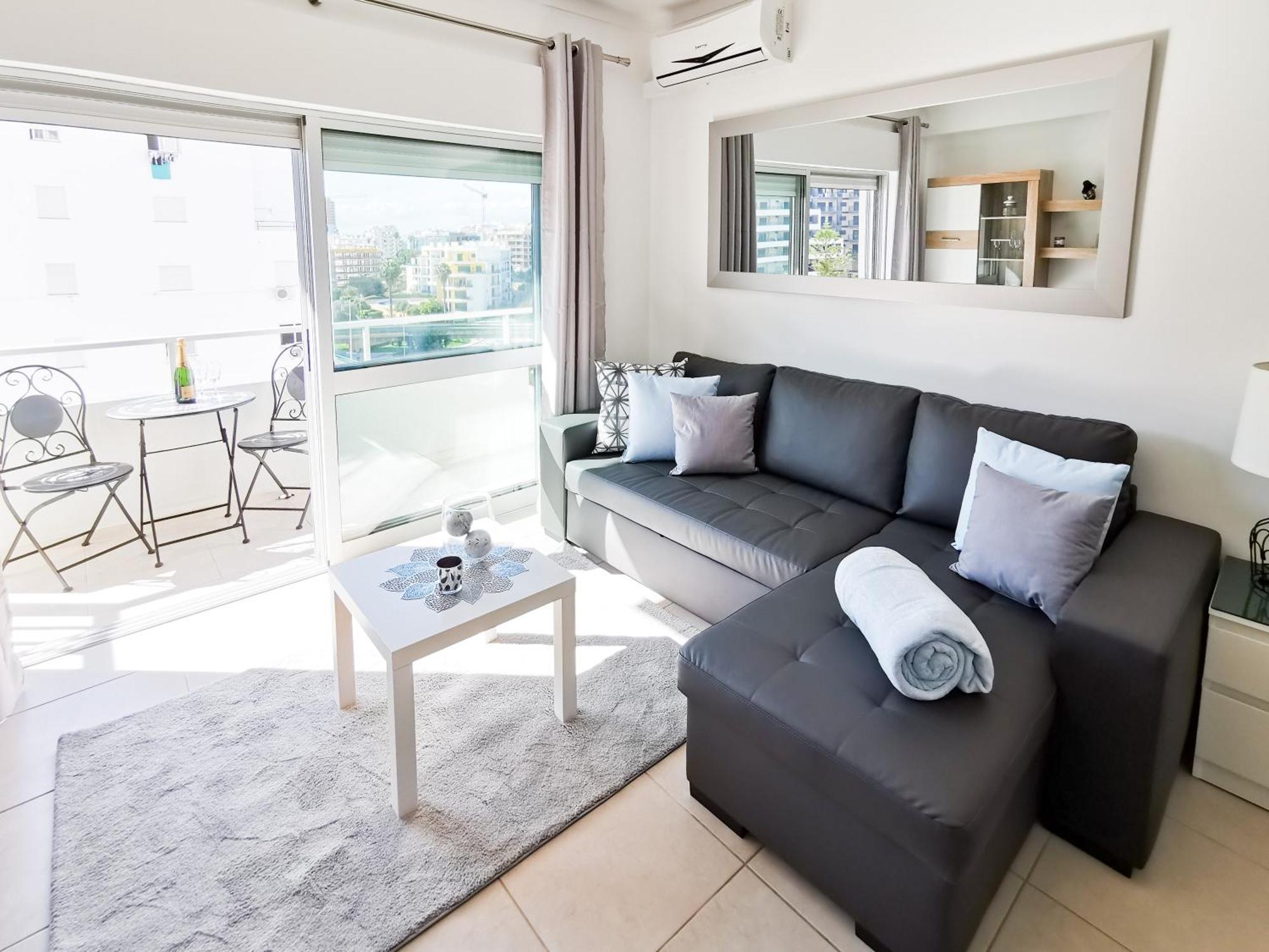 Apartment Panorama Rocha Capri Portimao Luaran gambar