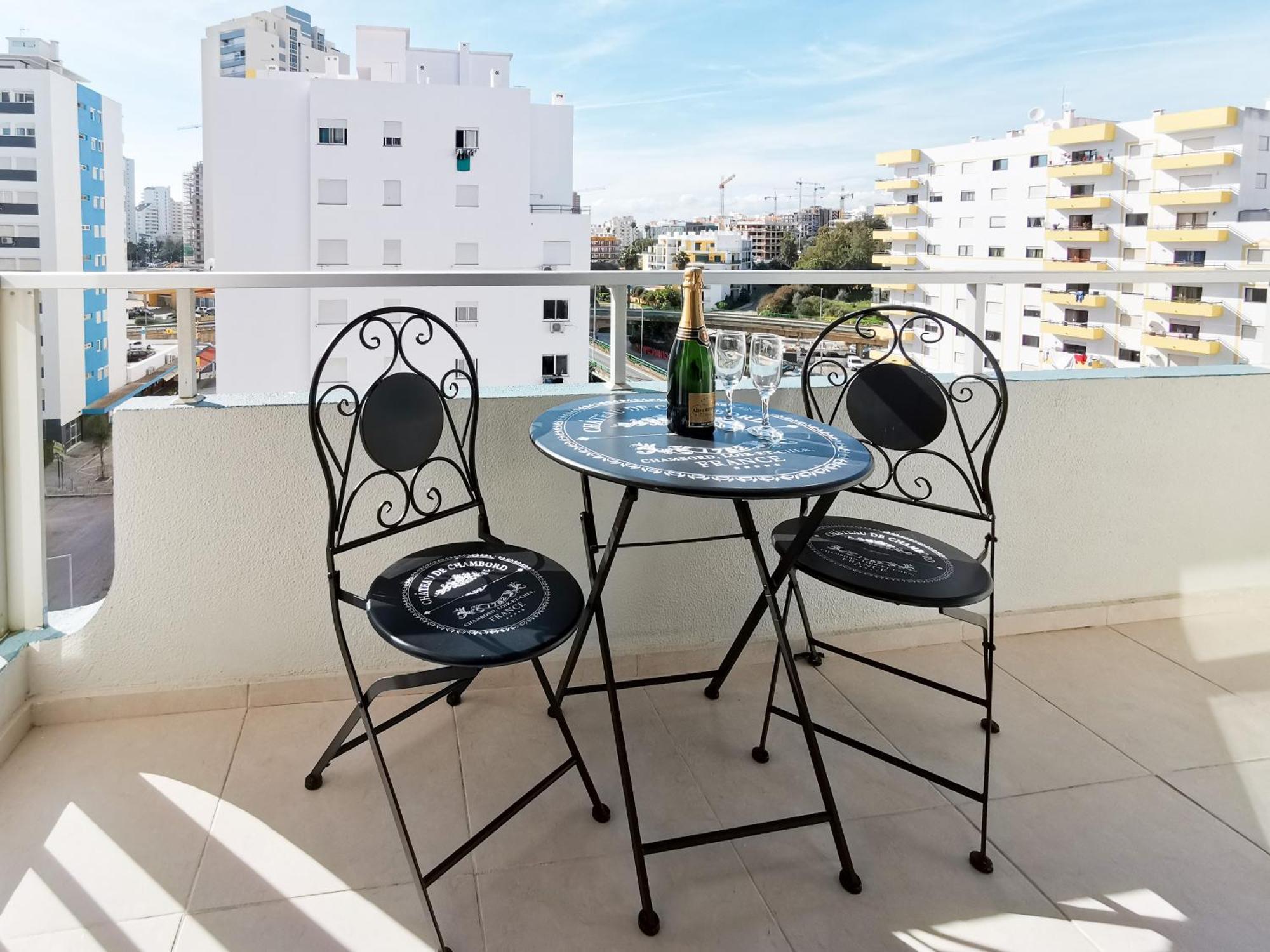 Apartment Panorama Rocha Capri Portimao Luaran gambar