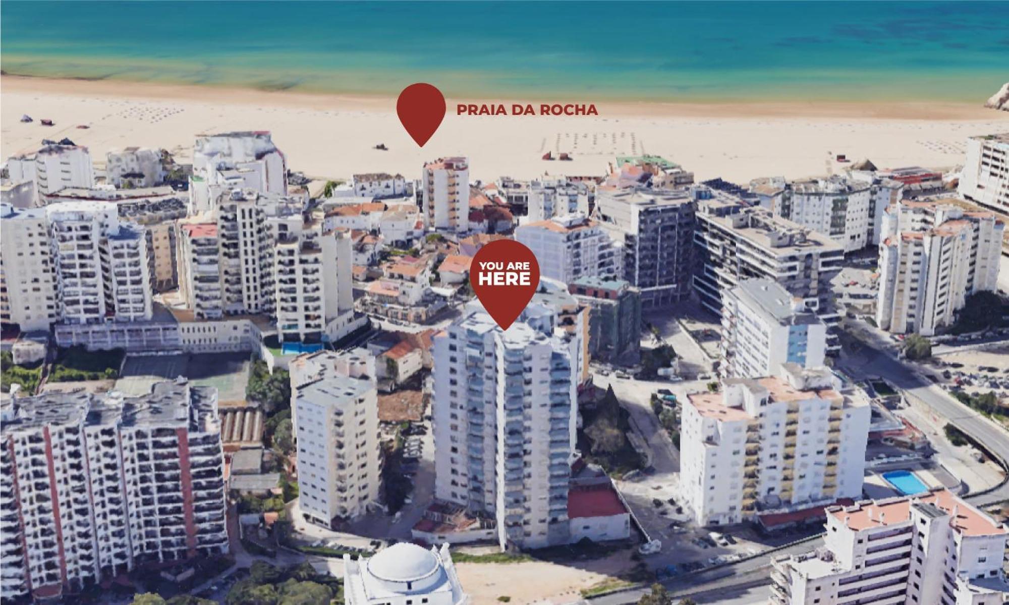 Apartment Panorama Rocha Capri Portimao Luaran gambar