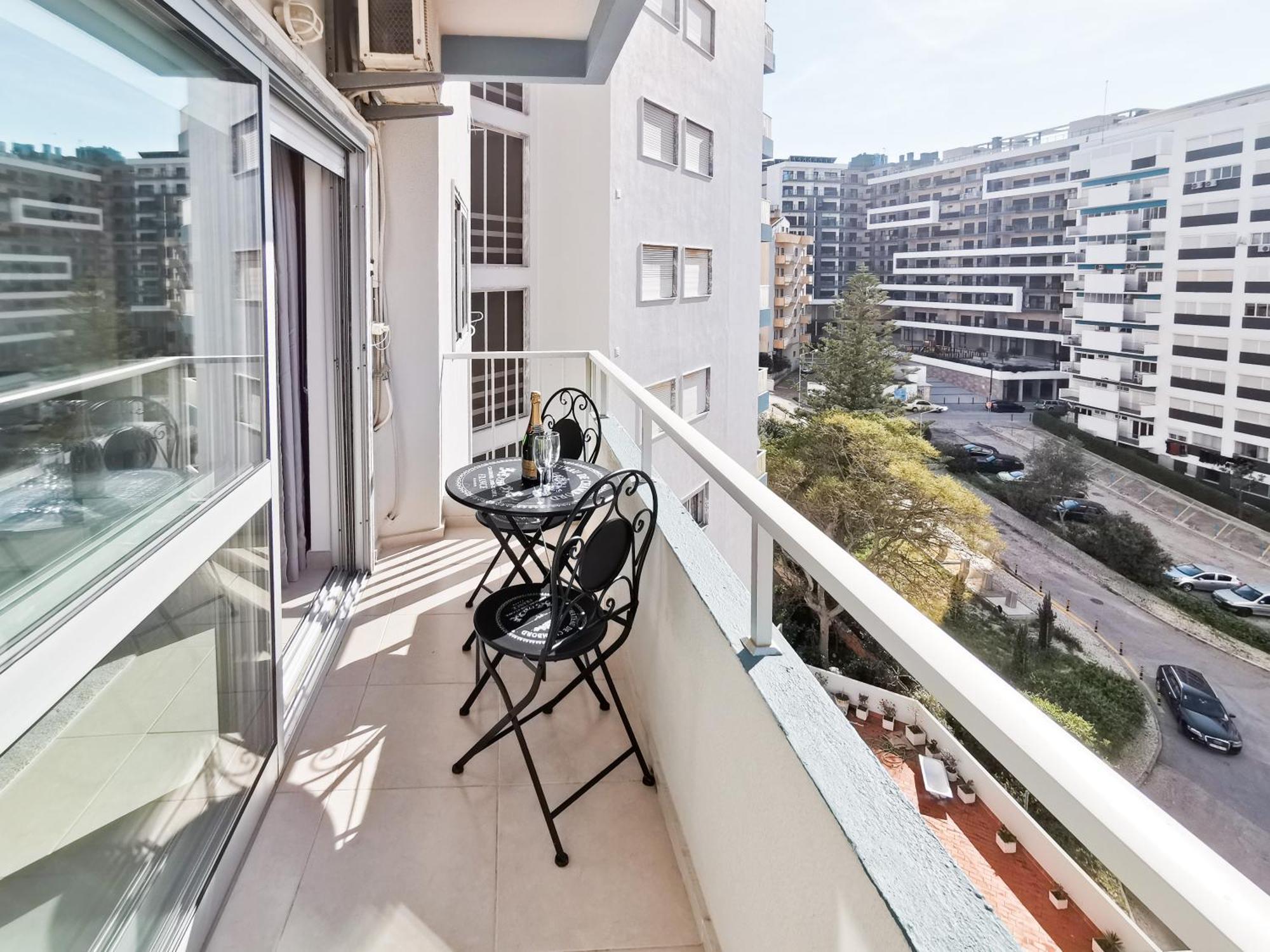 Apartment Panorama Rocha Capri Portimao Luaran gambar